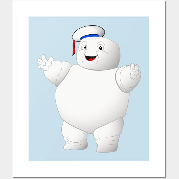 Ghostbusters Mini-Puft Wall Art by deancoledesign